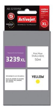 ActiveJet Activejet AB-3239YNX tinta za Brother (zamjena za LC3239XLY), 50 ml, žuta