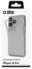 SBS maskica ​​za iPhone 14 Pro, silikonska, prozirna