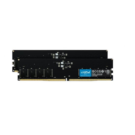 Crucial memorija (RAM), 32 GB (2x16GB), DDR5, 4800 MHz, CL40 (CT2K16G48C40U5)