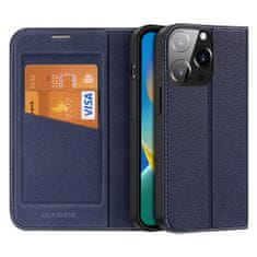 Dux Ducis Skin X2 preklopna maska za iPhone 14 Pro, plava