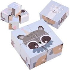 JOKOMISIADA Drvene puzzle kocke ZA4114