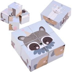JOKOMISIADA Drvene puzzle kocke ZA4114