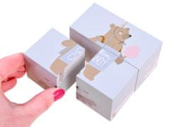 JOKOMISIADA Drvene puzzle kocke ZA4114