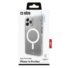 SBS Clear Force Mag maskica za iPhone 14 Pro Max, prozirna