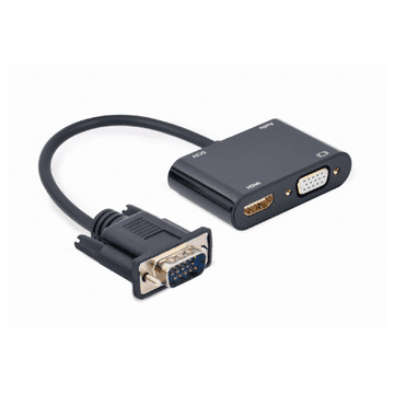 CABLEXPERT Adapter VGA na HDMI i VGA + audio