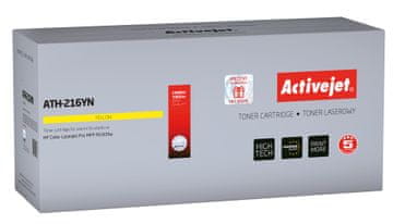 slomart Activejet ATH-216YN Toner (zamjena za HP 216A W2412A) - žuta, 850 stranica s čipom