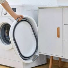 Severno Sklopiva silikonska zdjela, košara za rublje 24L