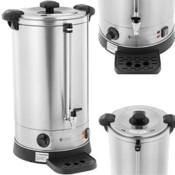 Royal Catering Dvoslojni bojler s odvodom 19,7 L 2500 W srebrne boje