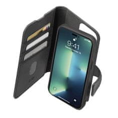 SBS Duo Mag Wallet maskica za iPhone 14 Pro, preklopna, crna