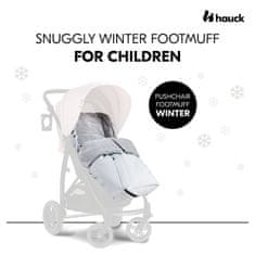 Hauck Pushchair Footmuff Winter Podloga za noge dječjih kolica, siva