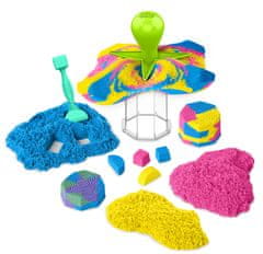 Kinetic Sand Kinetički pijesak s kalupima za izradu posuda