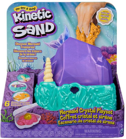 Kinetic Sand Veliki set za igru ​​s kinetičkim pijeskom Koraljni greben