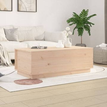 Vidaxl Klub stolić, 100x50x35 cm, masivni borov drvo
