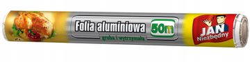 Debela aluminijska folija Jan Niezbędny 50 m