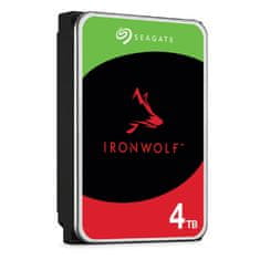 Seagate IronWolf NAS tvrdi disk (HDD), 4 TB, SATA 6 Gb/s, 256 MB (ST4000VN006)