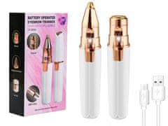 Verkgroup 2 u 1 baterija. epilator za uklanjanje dlačica sa LED lampom 2