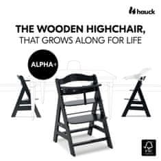 Hauck Hauck Alpha+ dječja stolica, crna