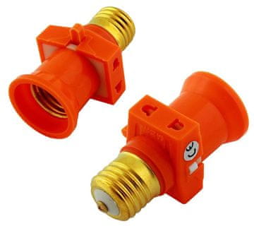 aptel Grlo za E27 žarulju sa prekidačem i 2x 220V adapter do 4A