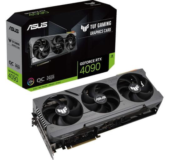 ASUS TUF Gaming GeForce RTX 4090 OC grafička kartica, 24 GB GDDR6X (TUF-RTX4090-O24G-GAMING)