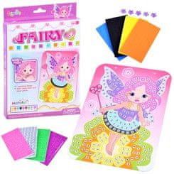 JOKOMISIADA Mozaik naljepnica vila ZA3274