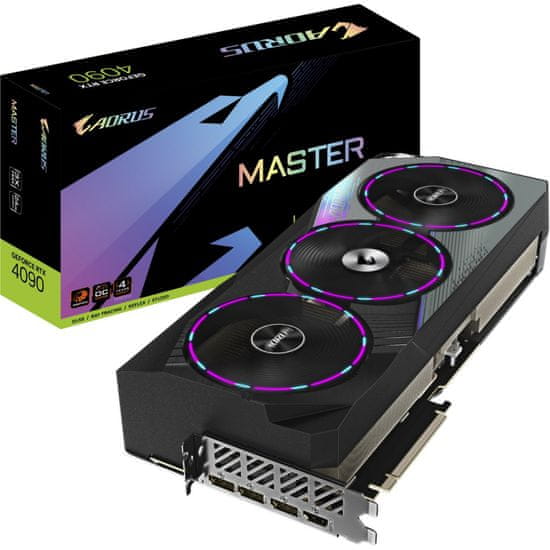 Gigabyte GeForce RTX 4090 Master grafička kartica, 24GB GDDR6X, PCI-E 4.0 (GV-N4090AORUS M-24GD)