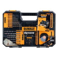 Accesorry DeWalt set 100 komada nastavaka, svrdala, nasadnih ključeva, pila