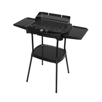 Bass Polska Električni roštilj 2 u 1, samostojeći i stolni, 40 x 29 cm