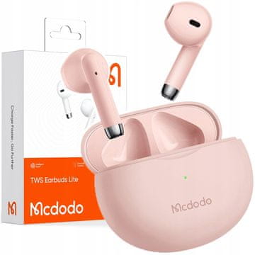 Mcdodo Mcdodo Bežične Bluetooth 5 Slušalice Za Uši S Mikrofonom U Roza Futroli