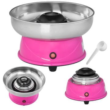 Učinkovit kućni aparat za šećernu vatu 420 W - 60 sekundi.