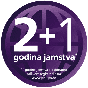 Philips Sonicare: 2+1 godina jamstva