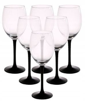 Altom Set čaša za crno vino ONYX, 6 komada