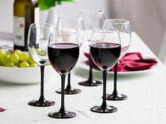 Altom Set čaša za crno vino ONYX, 6 komada