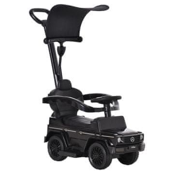 Homestar Dječji automobil na guranje s ručkom G350 855x405x95 cm Crni