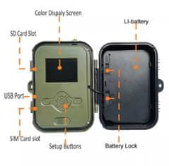 Secutek 4G LTE lovačka kamera SST-940Pro-LI - 30MP, 4G