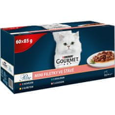 Gourmet Perle Multipackmini file u želeu, 60 x 85 g