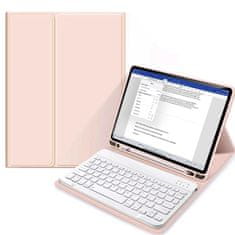 Tech-protect SC Pen maskica s tipkovnicom za iPad 10.9'' 2022 / 11'' 11gen 2025, ružičasta