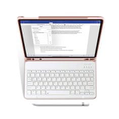 Tech-protect SC Pen maskica s tipkovnicom za iPad 10.9'' 2022 / 11'' 11gen 2025, ružičasta