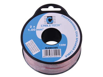 Cabletech Automatski kabel shuttle 10m 2x 1,0 mm proziran