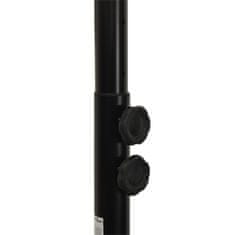 Vidaxl Košarkaški stalak crni 216 - 250 cm od polietilena