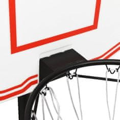 Vidaxl Košarkaška ploča bijela 90 x 60 x 2 cm od polietilena