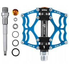 ROCKBROS Pedale za bicikl Rockbros JT201012LBL (plave)