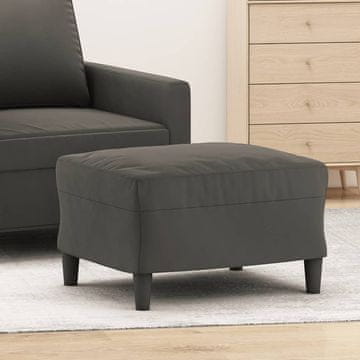 Vidaxl Tabure tamno sivi 60x50x41 cm baršun