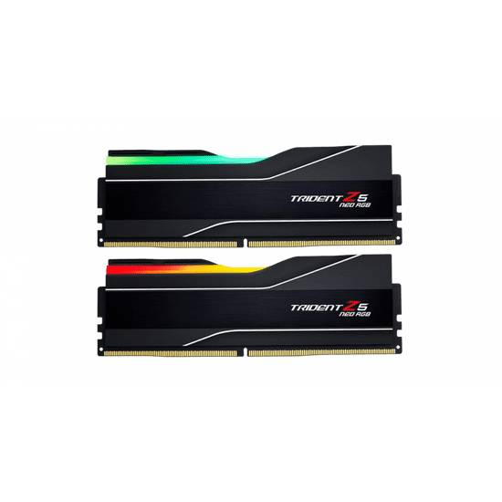 G.Skill Trident Z5 Neo RGB RAM memorija, 32 GB, 5600 MHz, DDR5, CL30, AMD Expo, 2 komada (F5-5600J3036D16GX2-TZ5NR)