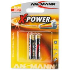 Ansmann X-Power LR03 alkalna baterija, AAA, 2 komada