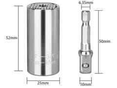 GEKO 1/4 univerzalni vijčani adapter 7-19 mm