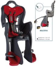 Bellelli Dječja sjedalica za bicikl Bellelli B-ONE Standard crno-crvena