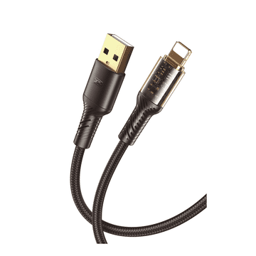 XO Kabel USB-A na 8-pin Lightning NB229 2.4A 1m crni