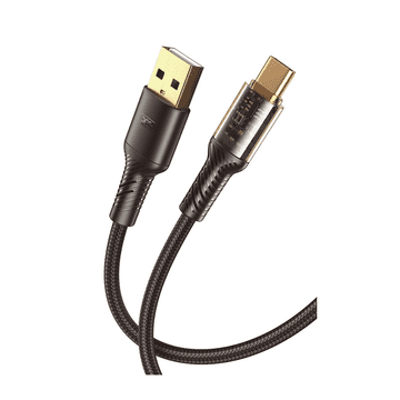 XO Kabel USB-A na USB-C NB229 2.4A 1m crni