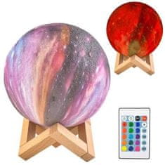 Iso Trade Šarena mjesečeva svjetiljka 15cm, 16 boja ISO 9510