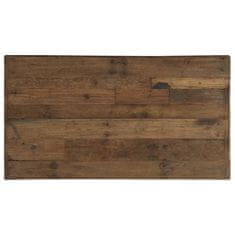 Vidaxl VidaXL Stolić za kavu Opium od obnovljenog drva i čelika 110x60x35 cm